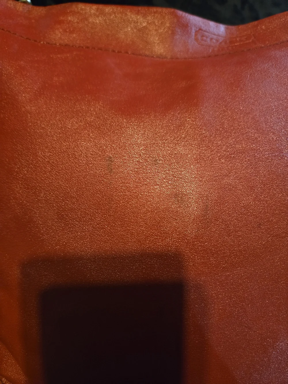 Coach Carly Large Hobo 10616 Red Nappa Leather Y2K Cherry Brass Rare 14